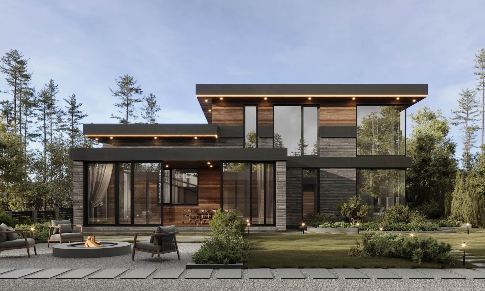 Проект дома по индивидуальному проекту