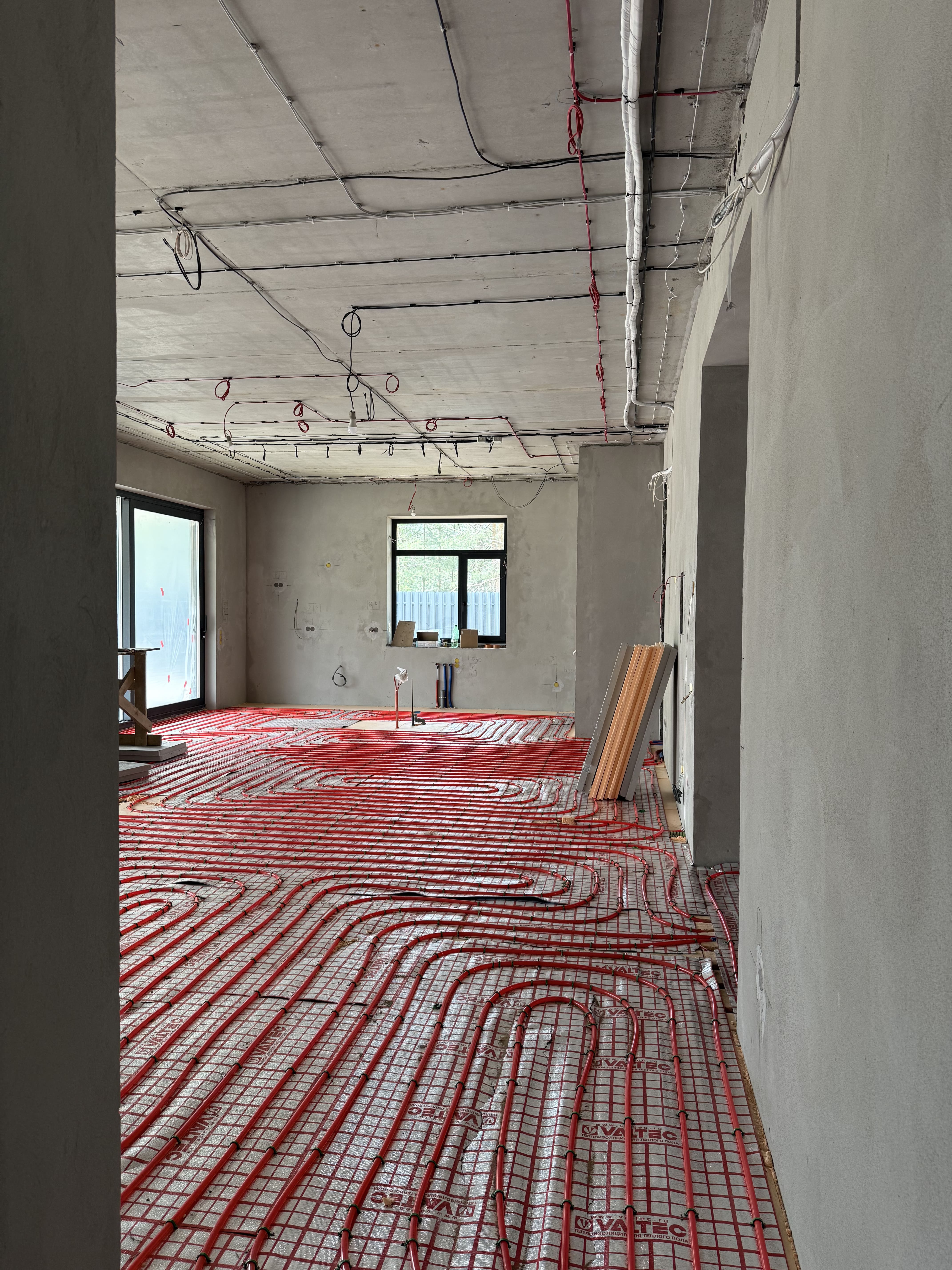 Трубы теплого пола