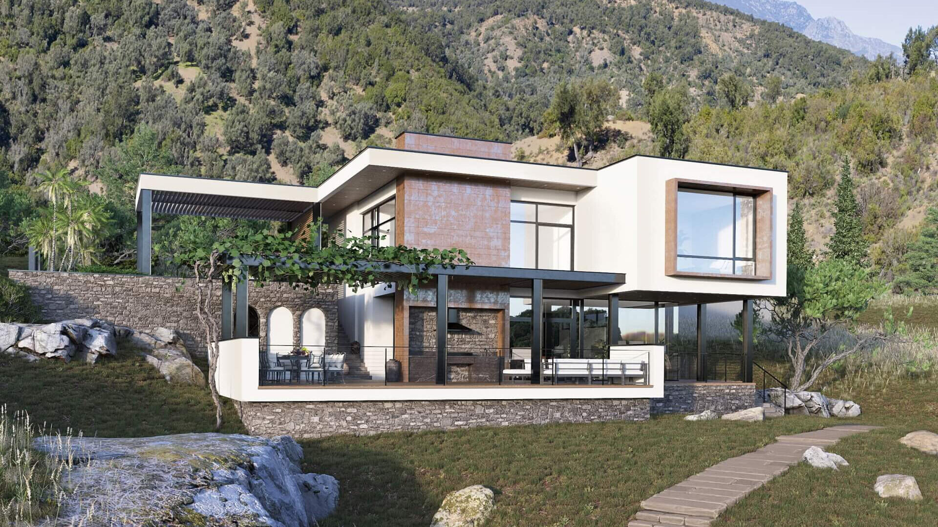 Проект дома по индивидуальному проекту