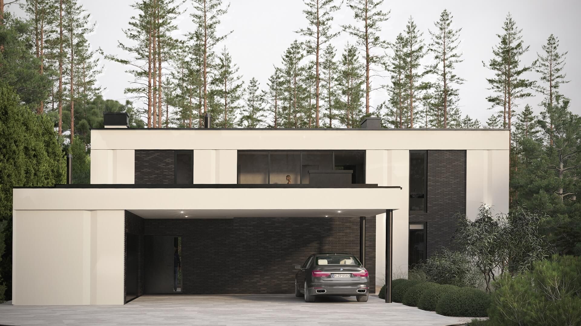 Проект дома по индивидуальному проекту