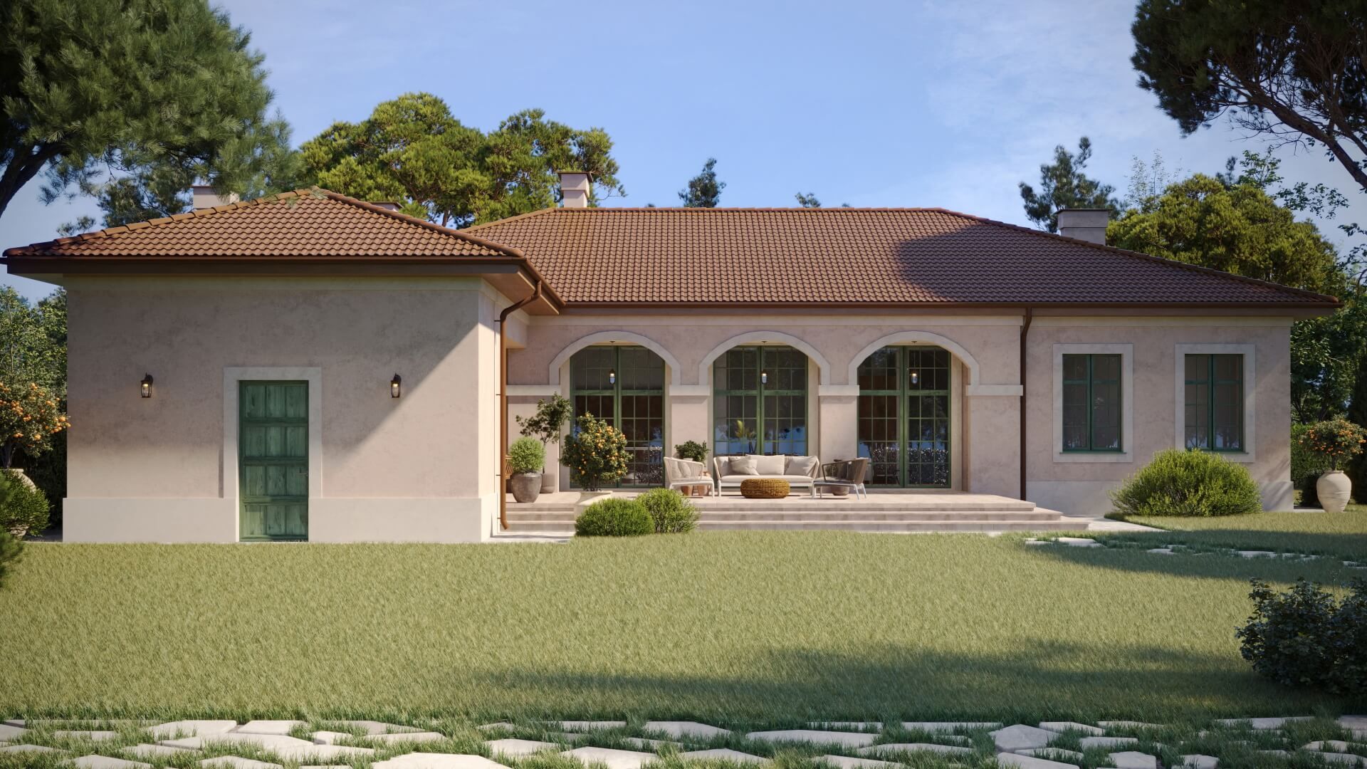 Проект дома по индивидуальному проекту